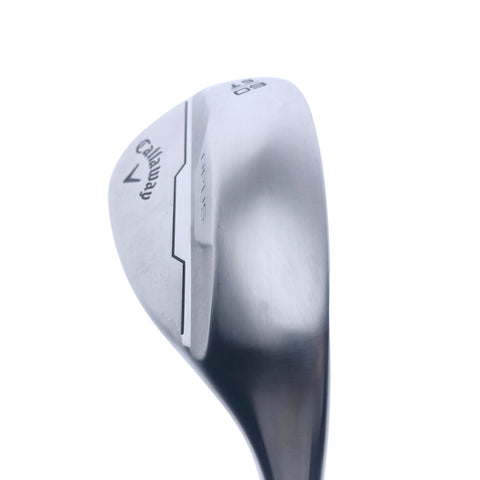 Used Callaway Opus Brushed Chrome Lob Wedge / 60.0 Degrees / Wedge Flex