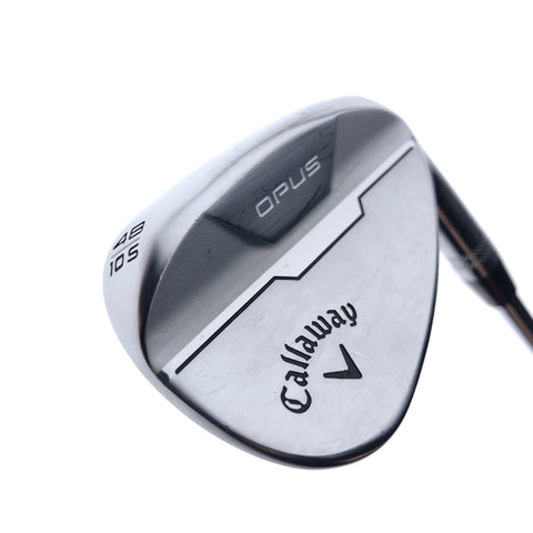 Used Callaway Opus Brushed Chrome Pitching Wedge / 48.0 Degrees / Wedge Flex