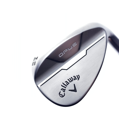 Used Callaway Opus Brushed Chrome Sand Wedge / 54.0 Degrees / Regular Flex