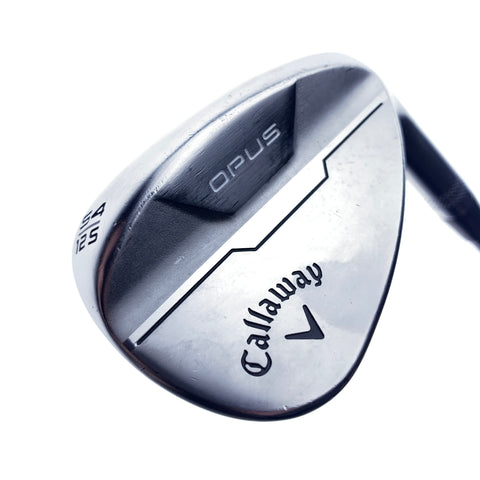 Used Callaway Opus Brushed Chrome Sand Wedge / 54.0 Degrees / Wedge Flex