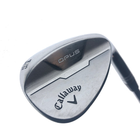 Used Callaway Opus Brushed Chrome Sand Wedge / 54.0 Degrees / X-Stiff Flex