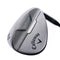 Used Callaway Opus Brushed Chrome Sand Wedge / 56.0 Degrees / Ladies Flex