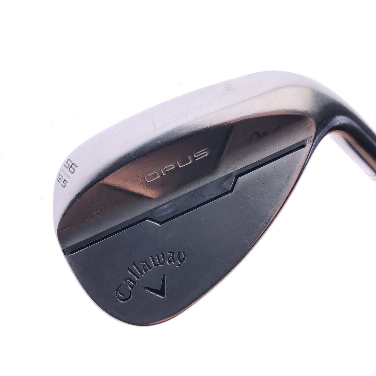 Used Callaway Opus Brushed Chrome Sand Wedge / 56.0 Degrees / Wedge Flex