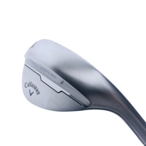 Used Callaway Opus Brushed Chrome Sand Wedge / 56.0 Degrees / Wedge Flex