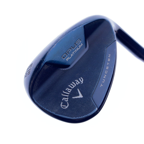 Used Callaway Opus Platinum Blue Lob Wedge / 58.0 Degrees / Wedge Flex