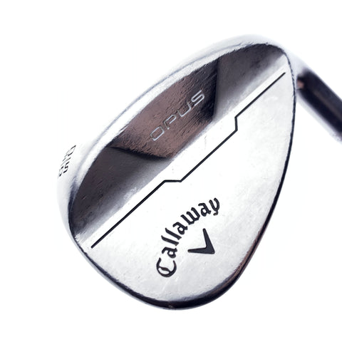 Used Callaway Opus Platinum Chrome Gap Wedge / 50.0 Degrees / Wedge Flex