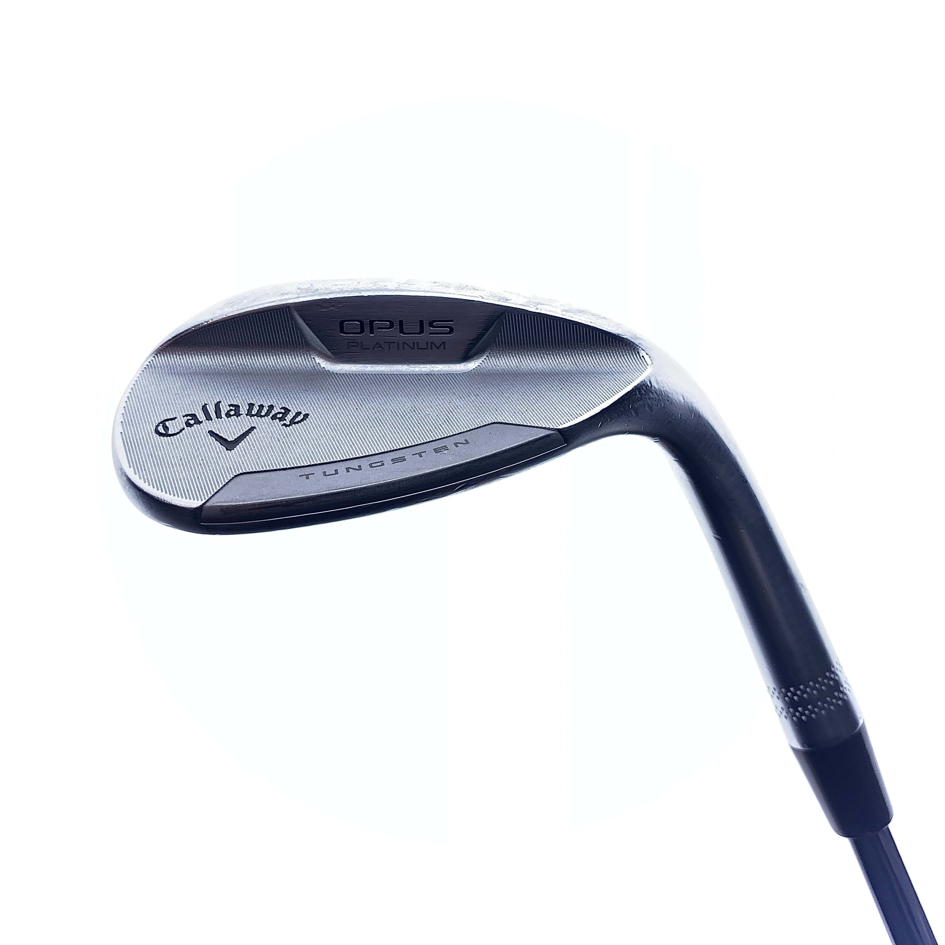 Used Callaway Opus Platinum Chrome Lob Wedge / 58.0 Degrees / Stiff Flex