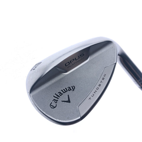 Used Callaway Opus Platinum Chrome Lob Wedge / 58.0 Degrees / Wedge Flex