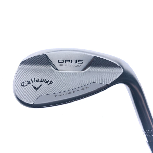 Used Callaway Opus Platinum Chrome Lob Wedge / 58.0 Degrees / Wedge Flex