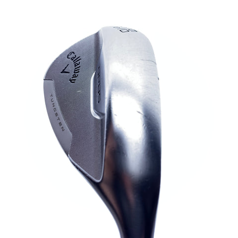 Used Callaway Opus Platinum Chrome Lob Wedge / 60.0 Degrees / Stiff Flex