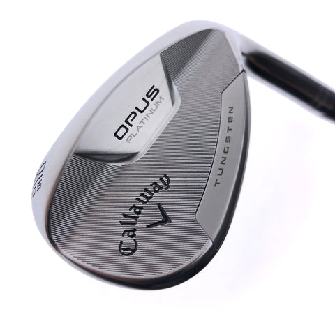 Used Callaway Opus Platinum Chrome Lob Wedge / 60.0 Degrees / Wedge Flex