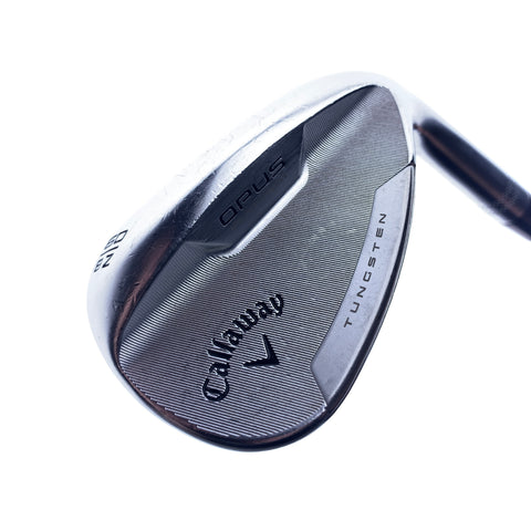 Used Callaway Opus Platinum Chrome Lob Wedge / 60.0 Degrees / Wedge Flex