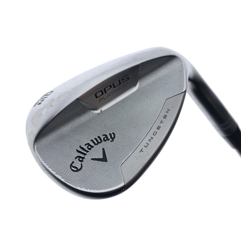 Used Callaway Opus Platinum Chrome Lob Wedge / 60.0 Degrees / Wedge Flex