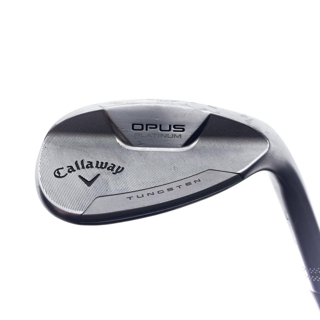 Used Callaway Opus Platinum Chrome Lob Wedge / 60.0 Degrees / Wedge Flex
