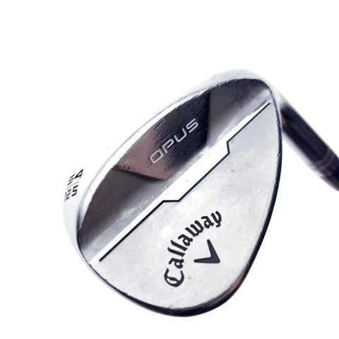 Used Callaway Opus Platinum Chrome Sand Wedge / 54.0 Degrees / Wedge Flex