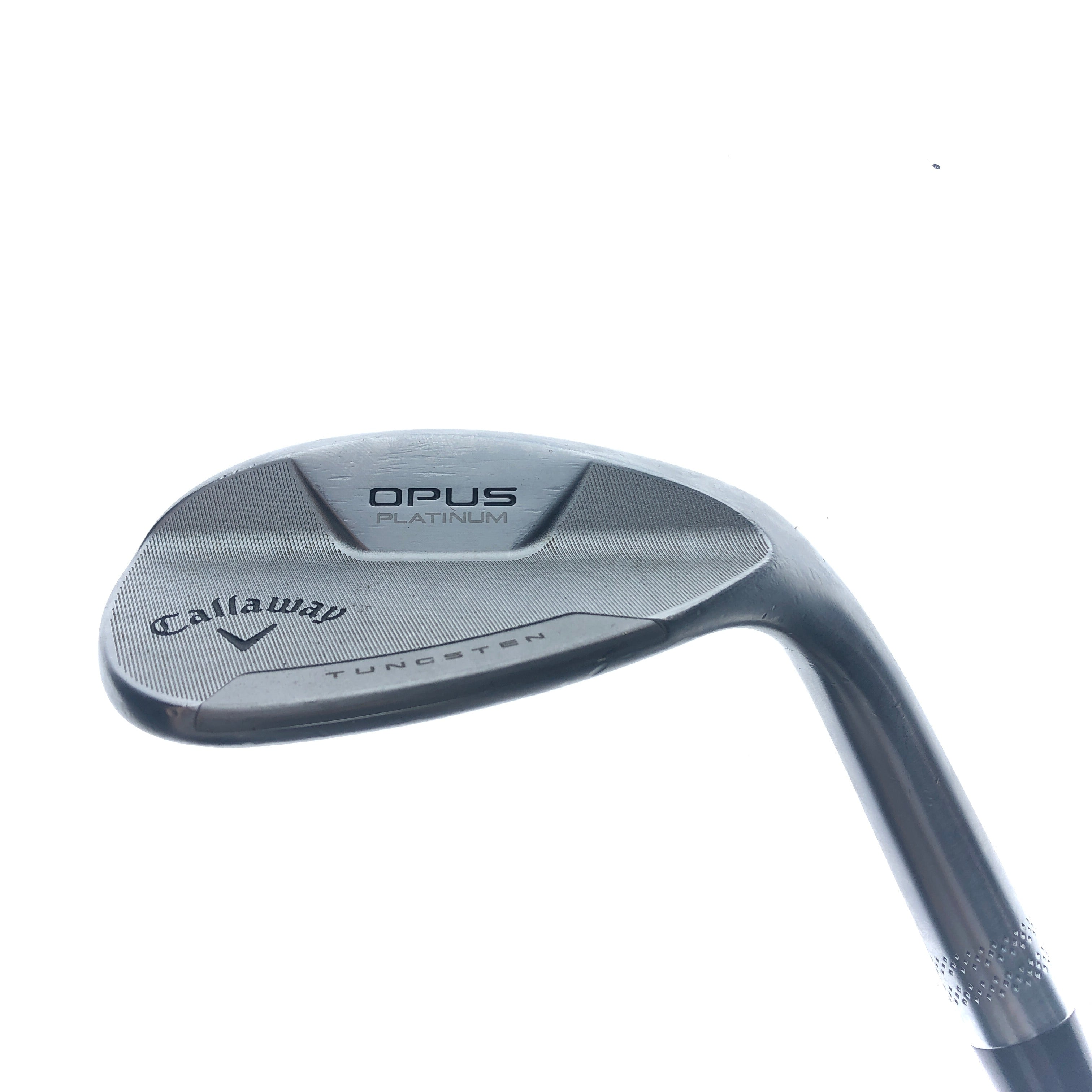 Used Callaway Opus Platinum Chrome Sand Wedge / 54.0 Degrees / Wedge Flex