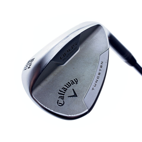 Used Callaway Opus Platinum Chrome Sand Wedge / 56.0 Degrees / Regular Flex