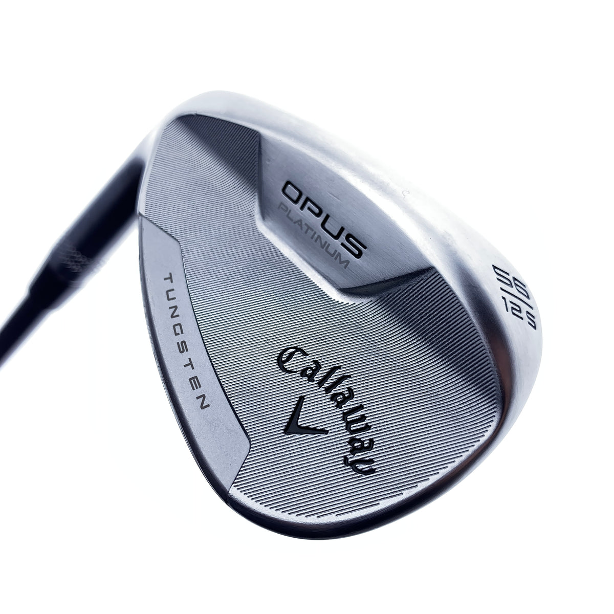 Used Callaway Opus Platinum Chrome Sand Wedge/56.0 Degrees/Wedge Flex/Left-Hand
