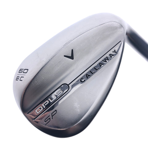 Used Callaway Opus SP 2025 Lob Wedge / 60.0 Degrees / Stiff Flex