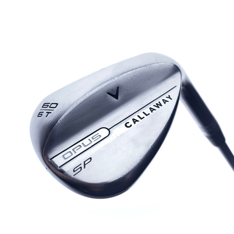 Used Callaway Opus SP 2025 Lob Wedge / 60.0 Degrees / Stiff Flex