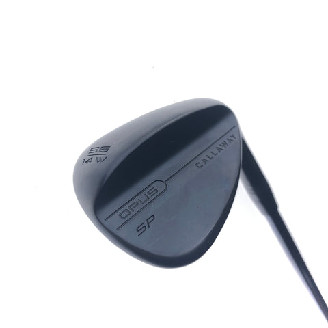 Used Callaway Opus SP Black Shadow Sand Wedge / 56.0 Degrees / Wedge Flex