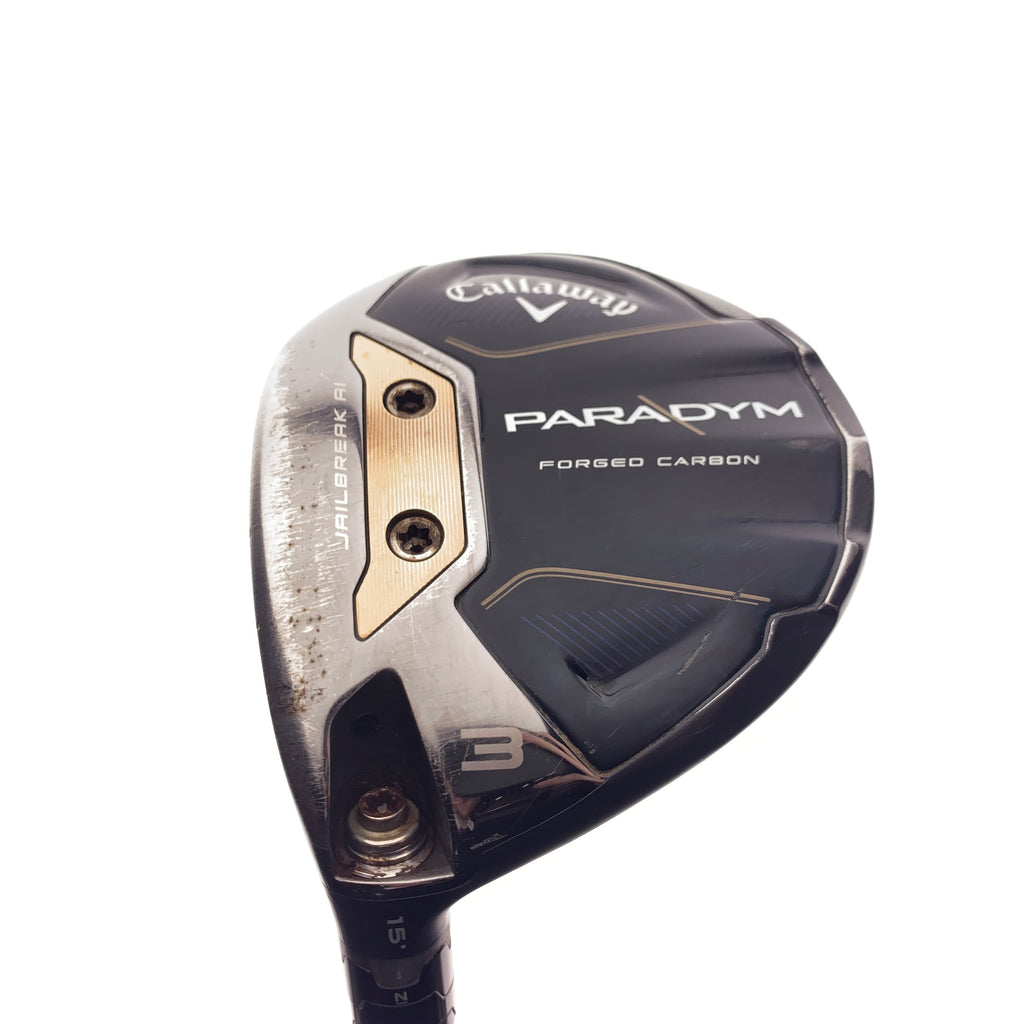 Used Callaway Paradym 3 Fairway Wood / 15 Degrees / Regular Flex / Left-Handed