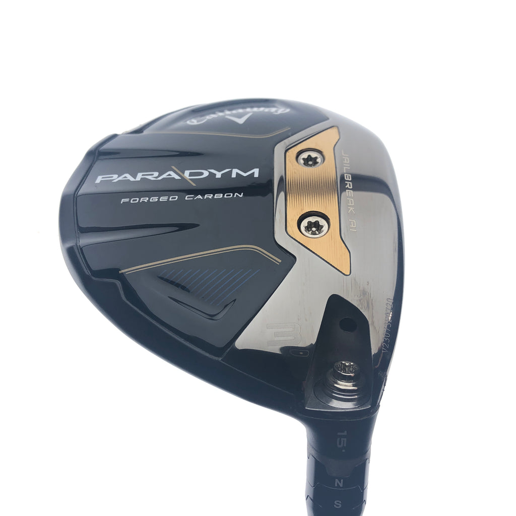 Used Callaway Paradym 3 Fairway Wood / 15 Degrees / Regular Flex