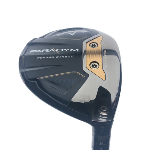 Used Callaway Paradym 3 Fairway Wood / 15 Degrees / Regular Flex