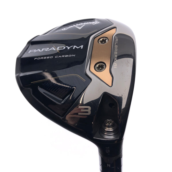 Used Callaway Paradym 3 Fairway Wood / 15 Degrees / Regular Flex