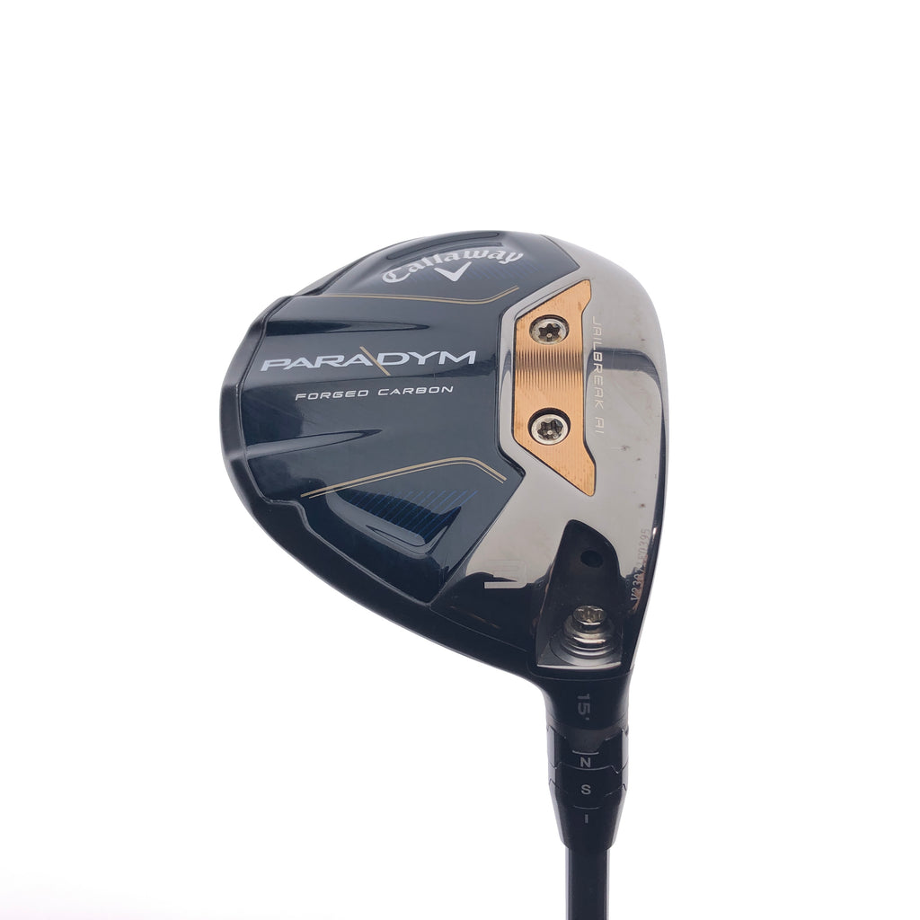 Used Callaway Paradym 3 Fairway Wood / 15 Degrees / Stiff Flex