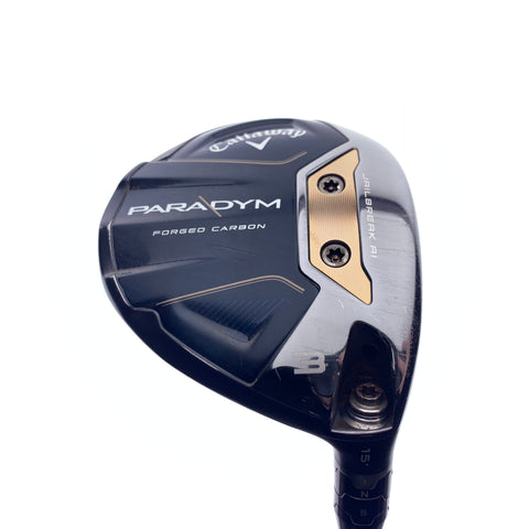 Used Callaway Paradym 3 Fairway Wood / 15 Degrees / Stiff Flex