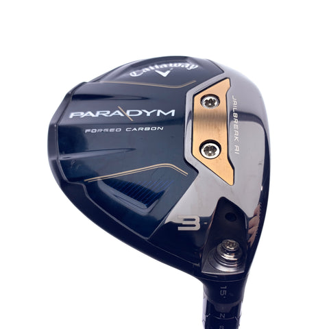 Used Callaway Paradym 3 Fairway Wood / 15 Degrees / Stiff Flex