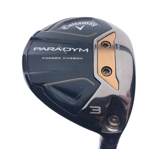 Used Callaway Paradym 3 Fairway Wood / 15 Degrees / X-Stiff Flex