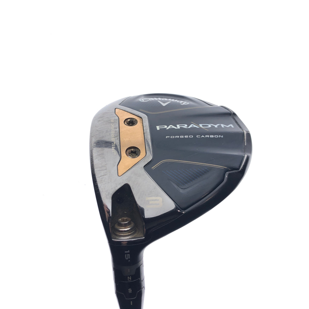 Used Callaway Paradym 3 Fairway Wood / 15.0 Degrees / Regular Flex / Left-Handed