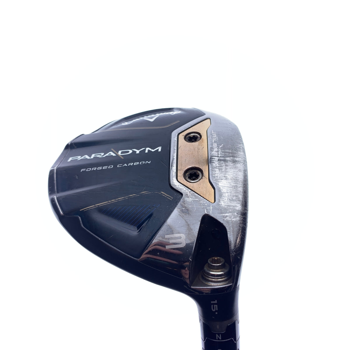 Used Callaway Paradym 3 Fairway Wood / 15.0 Degrees / Stiff Flex