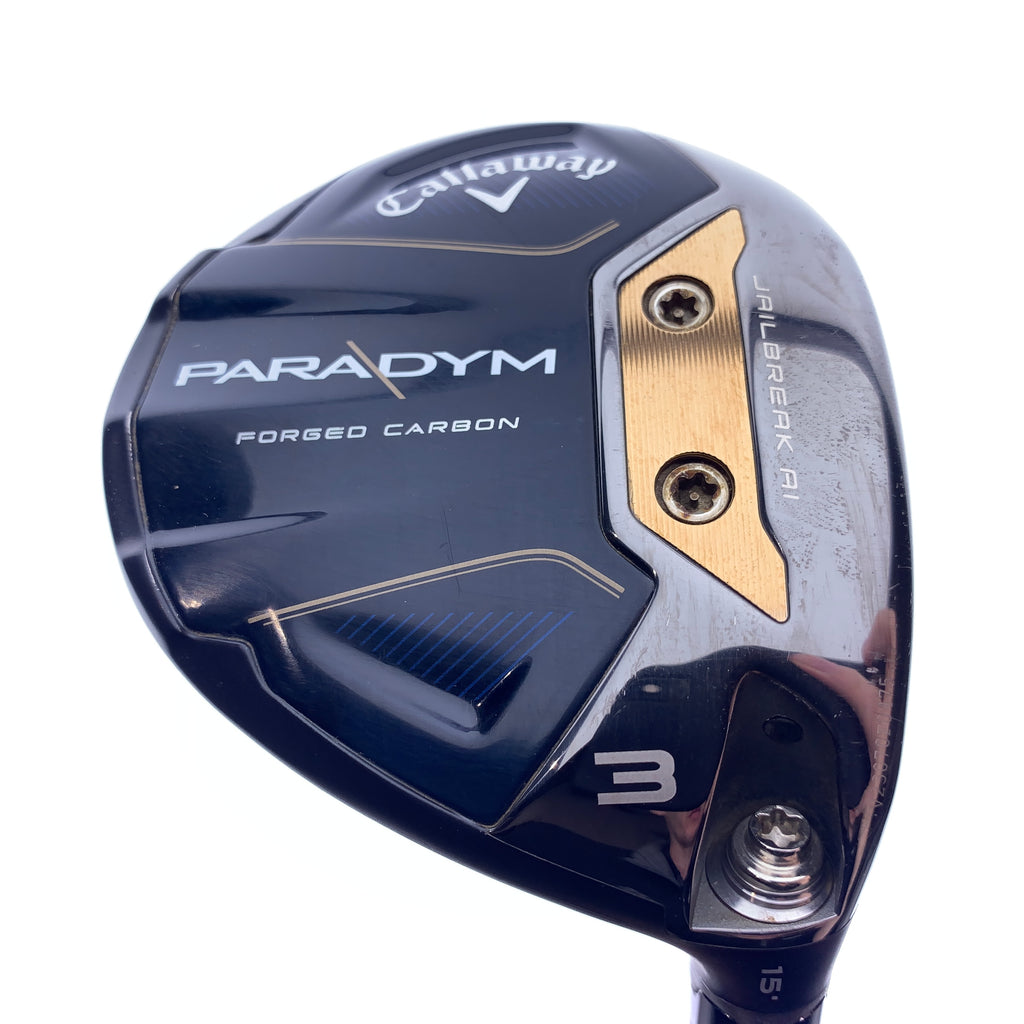Used Callaway Paradym 3 Fairway Wood / 15.0 Degrees / Stiff Flex