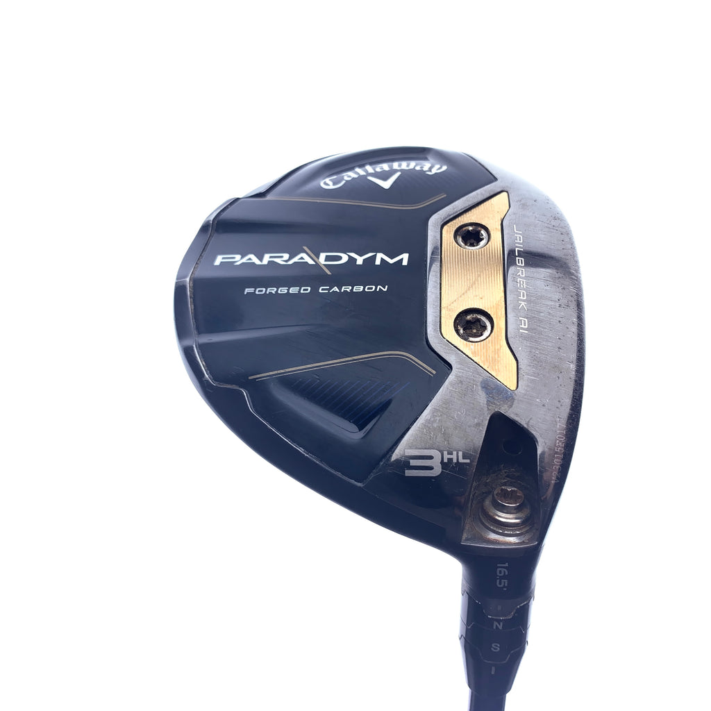 Used Callaway Paradym 3 HL Fairway Wood / 16.5 Degrees / Stiff Flex