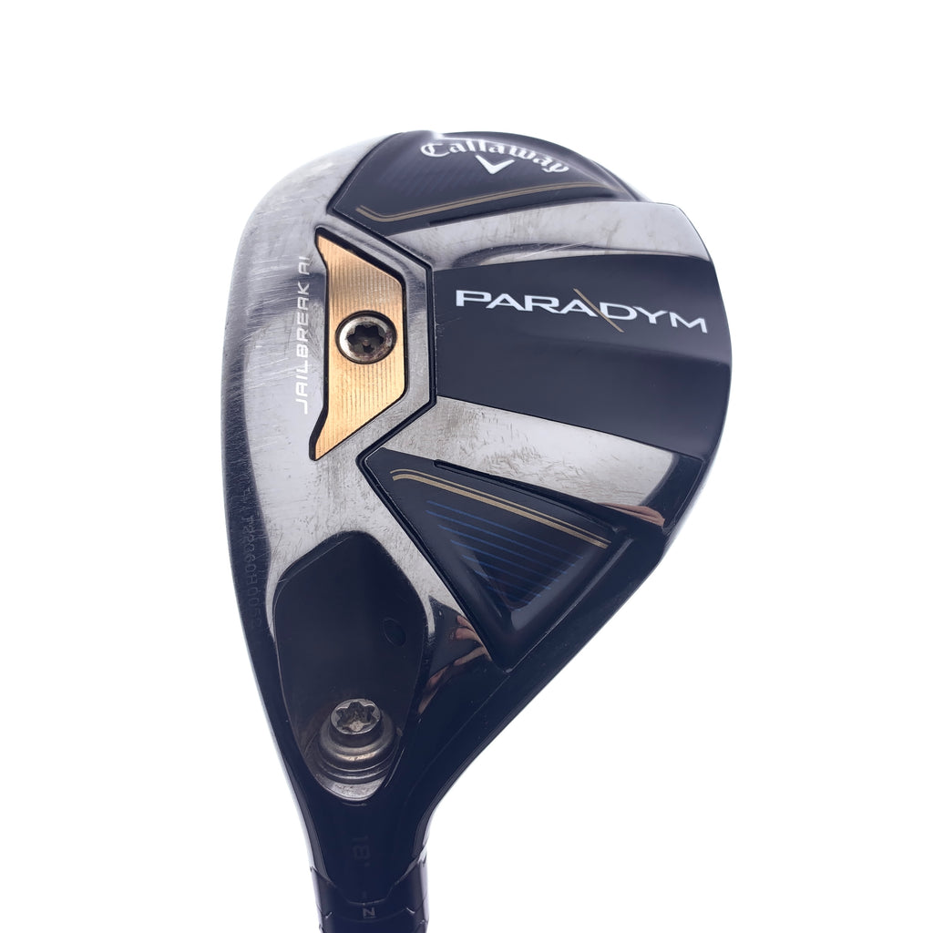 Used Callaway Paradym 3 Hybrid / 18 Degrees / Regular Flex / Left-Handed