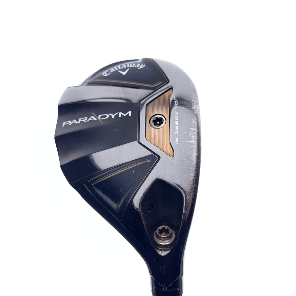 Used Callaway Paradym 4 Hybrid / 21 Degrees / Stiff Flex
