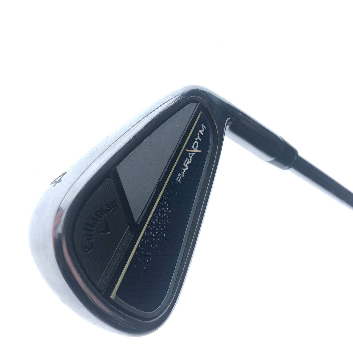 Used Callaway Paradym 4 Iron / 20.0 Degrees / Stiff Flex