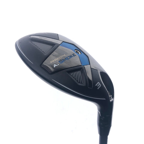 Used Callaway Paradym Ai Smoke 3 Hybrid / 18 Degrees / Regular Flex