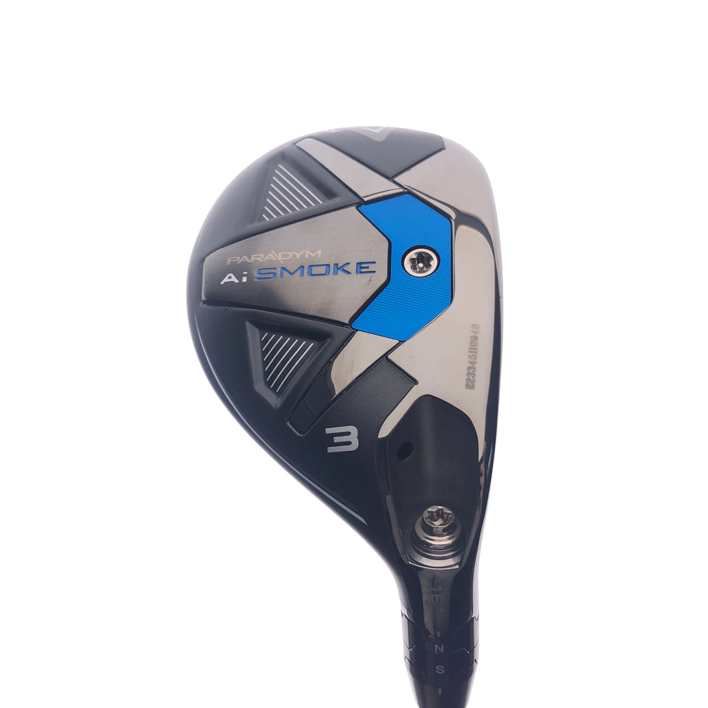 Used Callaway Paradym Ai Smoke 3 Hybrid / 18 Degrees / Regular Flex