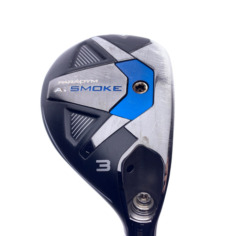 Used Callaway Paradym Ai Smoke 3 Hybrid / 18 Degrees / Regular Flex
