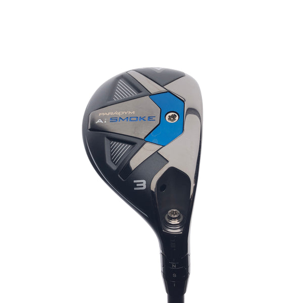Used Callaway Paradym Ai Smoke 3 Hybrid / 18 Degrees / Regular Flex