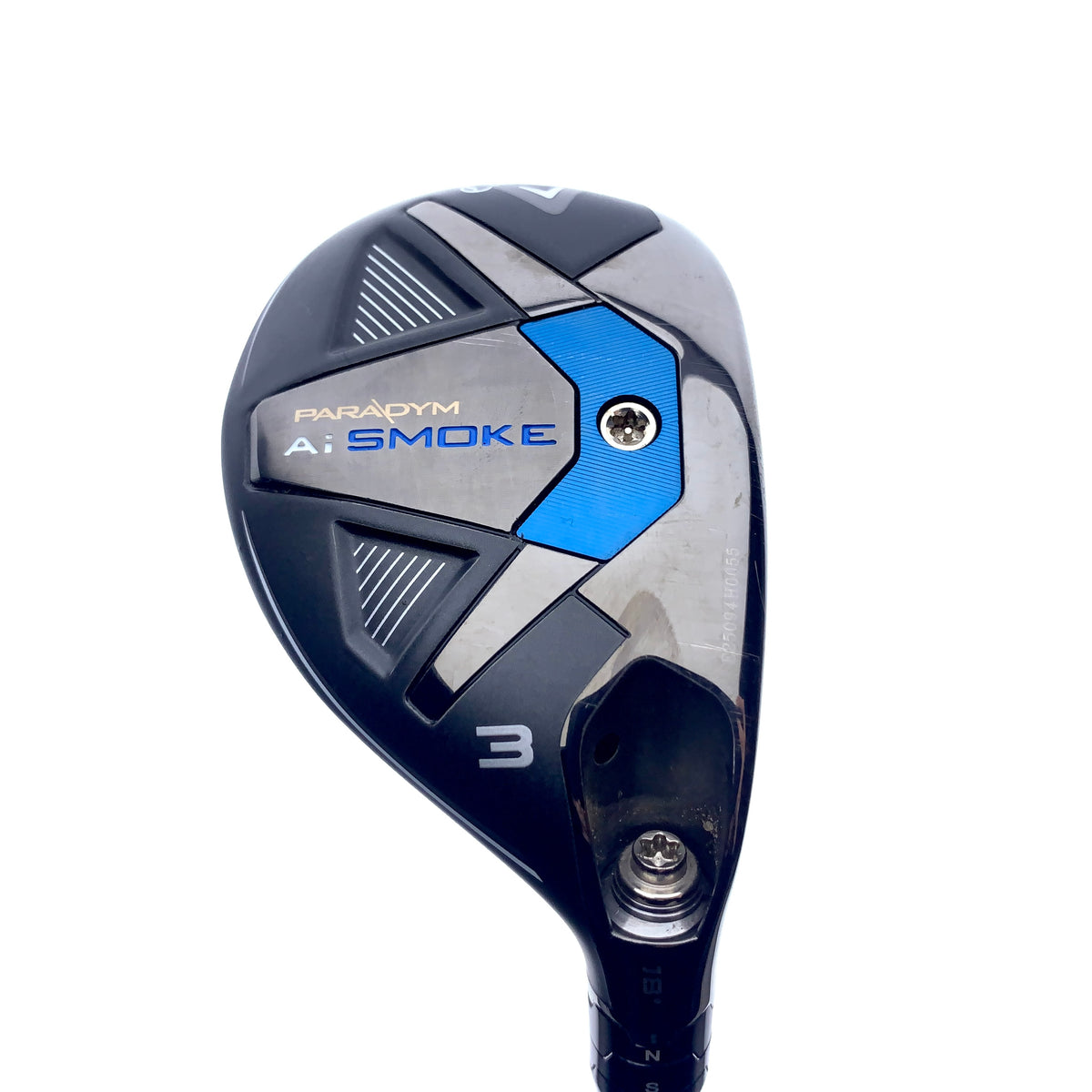 Used Callaway Paradym Ai Smoke 3 Hybrid / 18.0 Degrees / Regular Flex