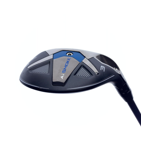 Used Callaway Paradym Ai Smoke 3 Hybrid / 18.0 Degrees / Stiff Flex