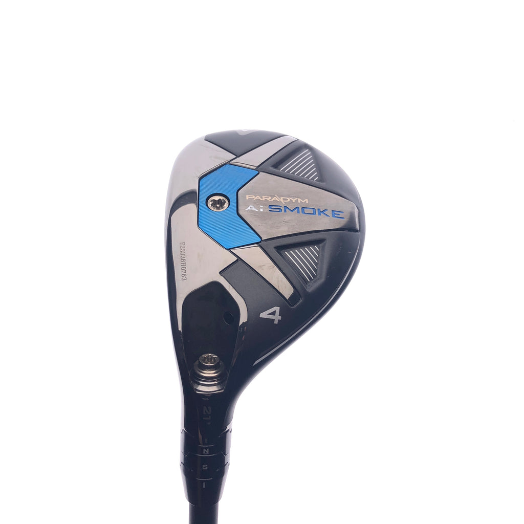 Used Callaway Paradym Ai Smoke 4 Hybrid / 21 Deg / Regular Flex / Left-Handed