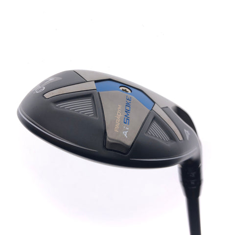 Used Callaway Paradym Ai Smoke 4 Hybrid / 21 Degrees / Regular Flex