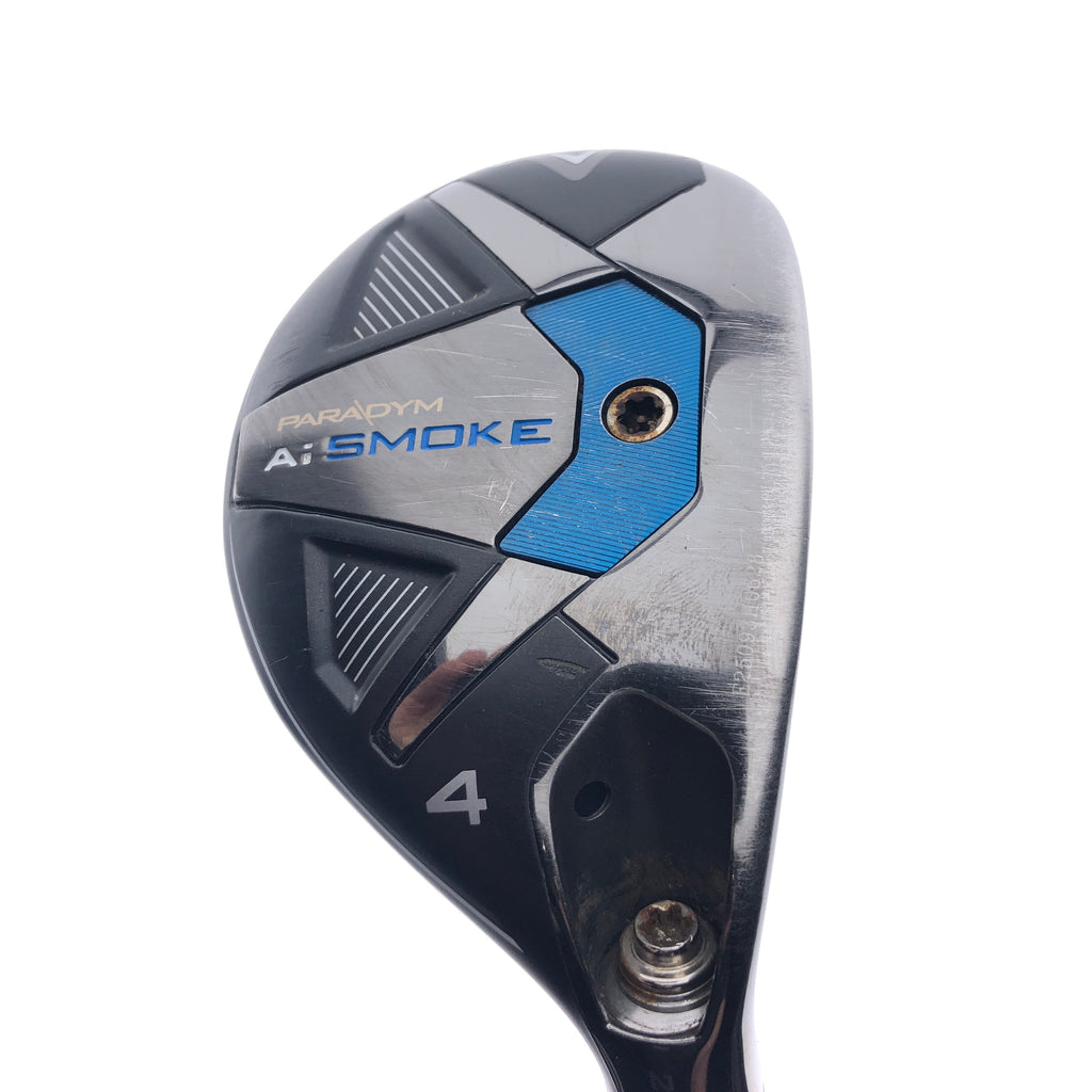 Used Callaway Paradym Ai Smoke 4 Hybrid / 21 Degrees / Soft Regular Flex