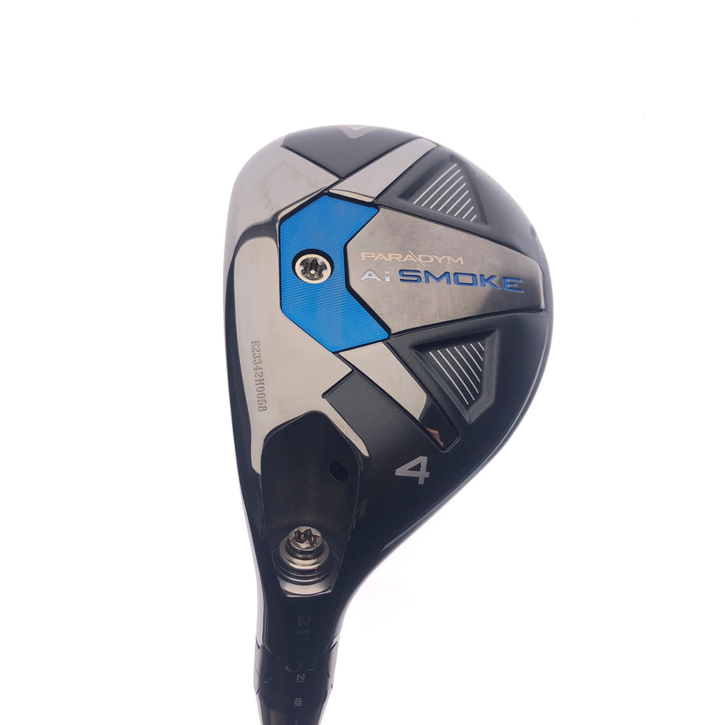 Used Callaway Paradym Ai Smoke 4 Hybrid / 21 Degrees / Stiff Flex / Left-Handed